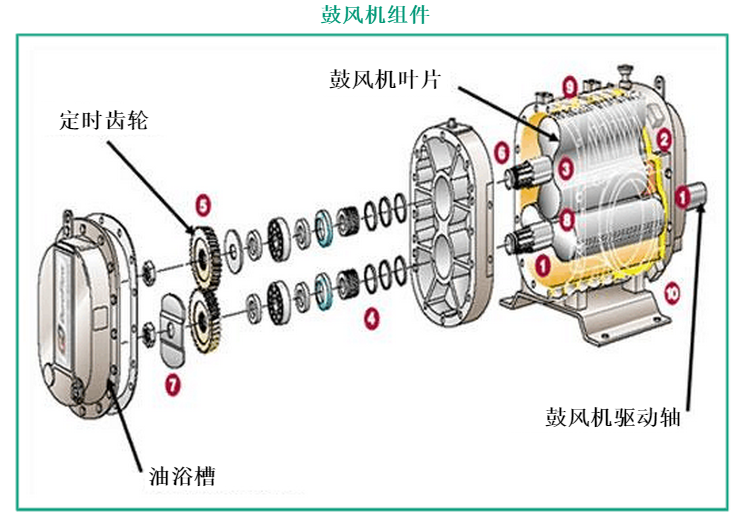 鼓風機結構圖